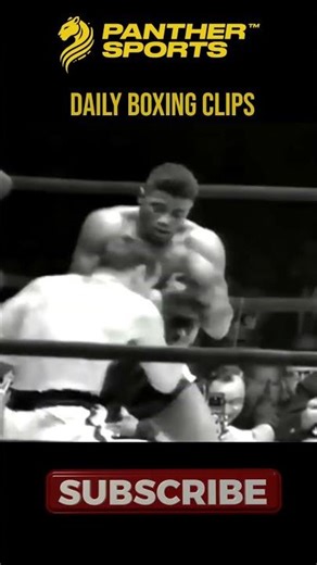 Incredible LEAPING LEFT HOOK From The Gentleman of Boxing Floyd Patterson!