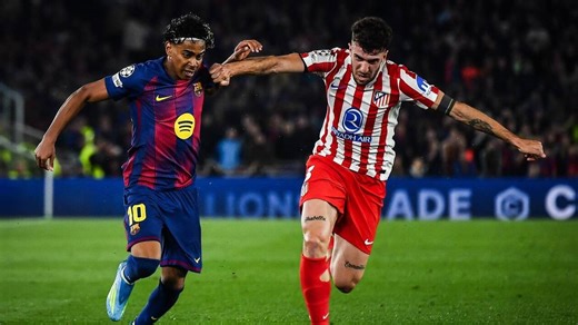 Atlético - Barça. La plainte du FC Barcelone contre la main d’un joueur de l’Atlético refusée par l’UEFA