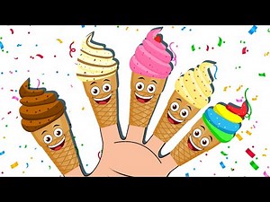 Finger Family Song For Children - Ice Cream Finger Family | Nursery Rhymes + More Kids Songs