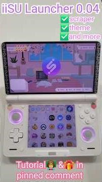 iiSU launcher 0.04 is out #iisu #aynthor #retrohandhelds