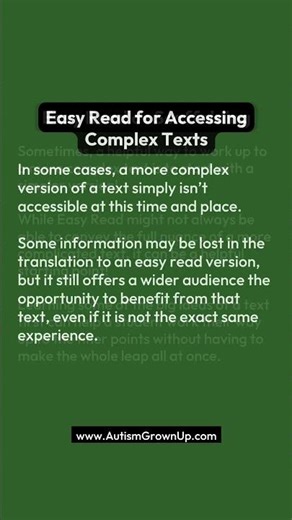 The Easy Read Series Part 3 - Easy Read as a Classroom Tool #shorts