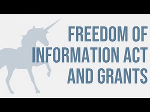 Best Kept Secret to Write Winning Grants - Using the Freedom of Information Act Strategically