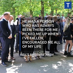 Hundreds turned out at the funeral of Neil 'Cammy' Campbell | Teesside Live