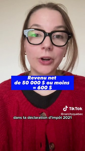 Nouveau chèque du gouvernement de Revenu Québec