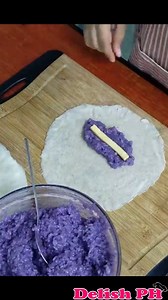 24K views · 385 reactions | Subukan mong Gumawa ng Ube Cheese Turon...