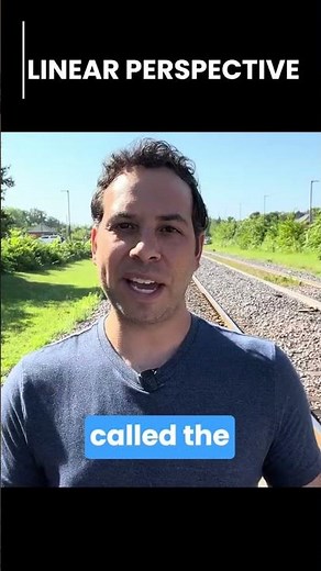 LINEAR PERSPECTIVE - DEPTH PERCEPTION - MONOCULAR CUE