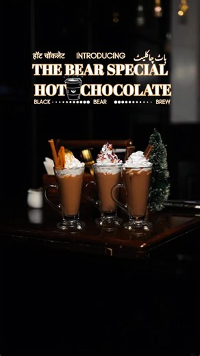 Winter just got richer. Spice Mix • Brownie Overload • Saffron Melt ☕️ Try them all before they melt away ❄️ New flavours: Winter Spice Mix, Brownie Overload & Saffron Melt  Now serving—come try Kashmir’s coziest hot chocolate ❄️ #hotchocolate #winterdrinks #blackbearbrew #kashmir #chocolatelover | Black Bear Brew | Facebook