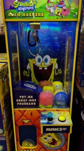 Sponge Bob Square Pants Claw Machine at Costco