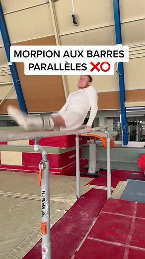 Défi de gymnaste : Morpion aux barres parallèles en salto arrière