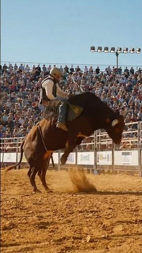 Raging Bull Blasts Cowboy Into the Air! 🐂💥 | Extreme Rodeo Madness