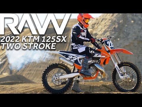 2022 KTM 125SX Two Stroke RAW - Motocross Action Magazine