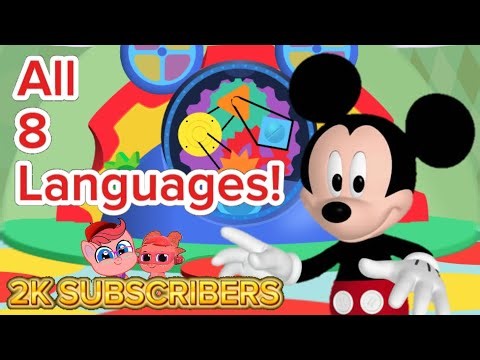 The Mousekedoer Song Languages Mashup (2K SUBSCRIBERS SPECIAL)