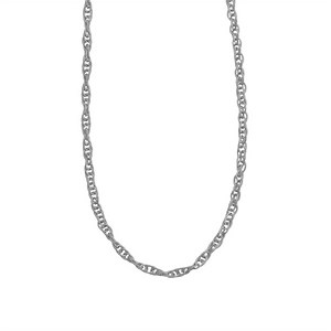 925 Sterling Silver Rope Chain, Approx 1mm