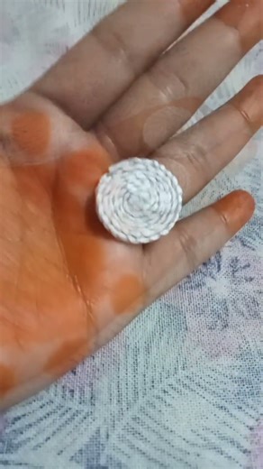 Thread stud making easy 💕 😘 DIY #shorts #trending #diy#earrings #craft #jewellery #diyearrings #how