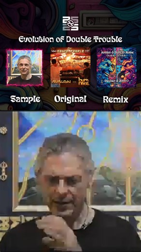 Inspiration can strike at any moment! 🌌 This interview with Alex Grey sparked one of the most iconic Psytrance tracks from the last decade! 🍄 Avalon & Burn in Noise - Double Trouble was ahead of it's time! 🔥 Now Becker & AVAN7 have elevated it to new heights with his excellent remix! Proof that creativity knows no bounds. 😊 Stream the remix - https://link.nanomusic.net/DoubleTroubleRemix #NanoRecords | NANO RECORDS