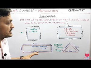 Q16) Ex-10.1 Class 6 Maths Chapter 10 Mensuration | Maths Class 6 CBSE NCERT In Hindi By Deepak Garg