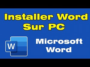 Comment installer Microsoft Word sur PC