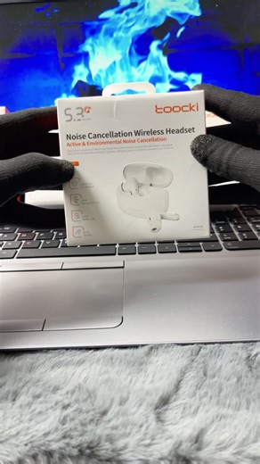 Powerful Bass & Clear Audio Stable Bluetooth 5.3 Connection Long battery life Fast Type C charge Touch Controls ANC Working 100% Whatsapp:- 03326700575