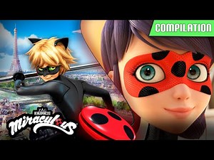 MIRACULOUS | 🐞 Compilation 🐾 | FULL EPISODES ▶️ [Ephemeral - Kuro Neko - Penalteam] Season 4