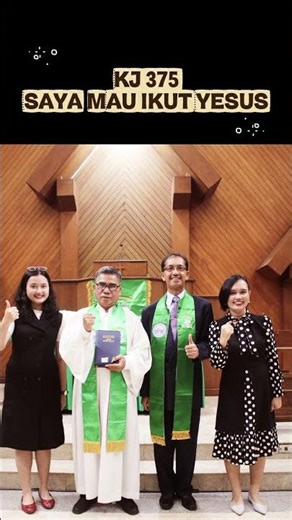 KJ 375 "I WANT TO FOLLOW JESUS" - GPIB Pancaran Kasih Depok Congregation #praiseandworship