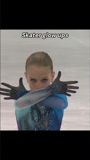 Skaters glowed up and became beautiful #figureskating #iceskating #alexandratrusova #kamilavalieva