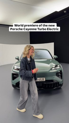 Porsche Cayenne Electric Turbo: 1,156 hp and 0-100 km/h in 2.5 secs