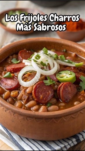 Homemade Charro Beans 🤠🔥 The Recipe That Always Turns Out Perfect!