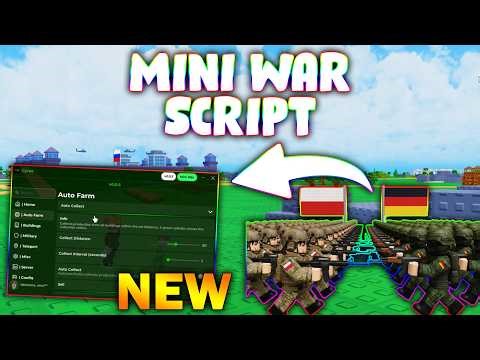 *NEW* Mini War Script (PASTEBIN 2026) ( AUTO FARM , AUTOP BUY , AUTO SELL )