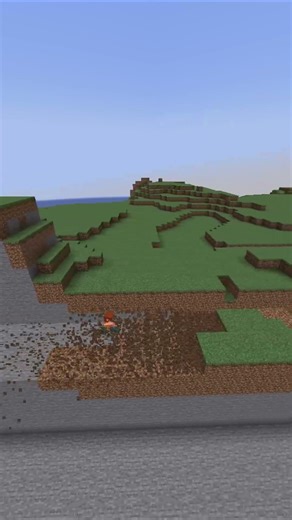 MİNECRAFT AMA DÜNYAYI DÜMDÜZ EDİYORUM - PART 89 #shorts #shortsvideos #minecraft