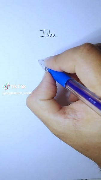 Create Unique Name Signatures with Isha's Creative Design