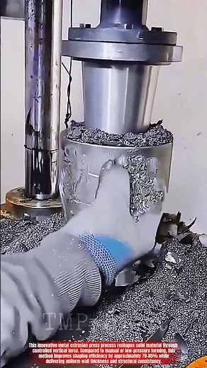 Innovative Metal Extrusion Press Process : Best High Force Cylindrical Forming