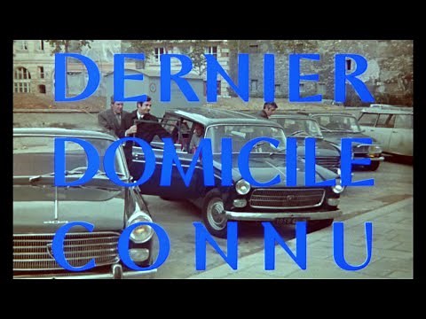 Dernier domicile connu (1969) - Bande annonce HD