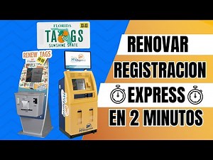 How to Renew Your Vehicle Registration Express in Less Than 2 Minutes 🕒 | Florida and Others.
