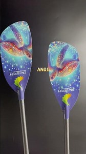 Share two design of Z&J Whitewater Paddle, carbon fiber 2 piece #whitewater #kayaking #paddling #fy