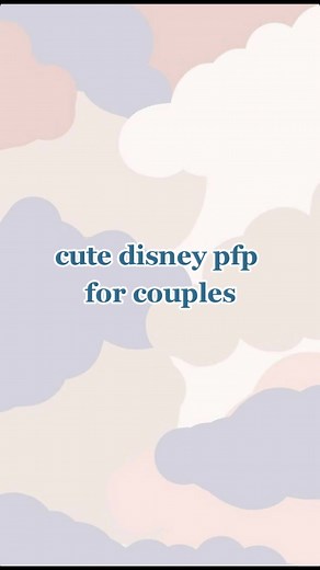 cute disney pfp for couples #couple #aesthetic #fyp #cute #profilepics #disney #pfp
