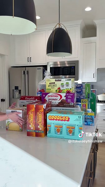 We have done this at the beginning of every year since we got married and it’s such a big help! Stock up on things we already have at home but will continue to use throughout the year. Mostly cleaning supplies, toiletries, meat and pantry essentials. #costcohaul #groceryhaul #familygroceryhaul #familyof5 shopping vlog, grocery vlog, food storage, Costco vlog @Tide Laundry @Kleenex®️ Brand @OxiClean @Clorox @Ziploc @Mrs. Meyer’s Clean Day @Cottonelle® Brand @Q-tips @Campbells HQ @Hot Pockets @Jus