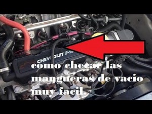 How to check my car's vacuum hoses.