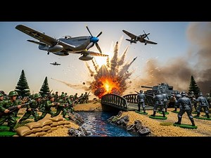 Army Men Stop Motion - When Plastic Soldiers Look Alive