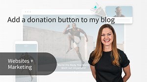 GoDaddy Help Center - How-To Video - Add a donation button to my blog