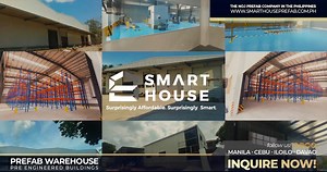 We honed our success in the Prefab Industry by meticulously planning, designing and executing our Pre Engineered Structures and Pre Engineered Buildings projects with the help of our reputable engineering and design team. We offer the best quality and service for your prefab warehouse & pre engineered building requirements in the Philippines. Please visit our offices nationwide to learn more why we are the BEST prefab company in the industry. Smarthouse now accepts credit and debit cards! Get in