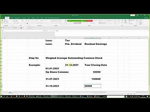 IFRS IAS 33 Lecture 1