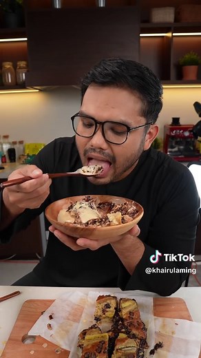 Kek Pisang Chocolate Chip Yang Moist dan Sedap