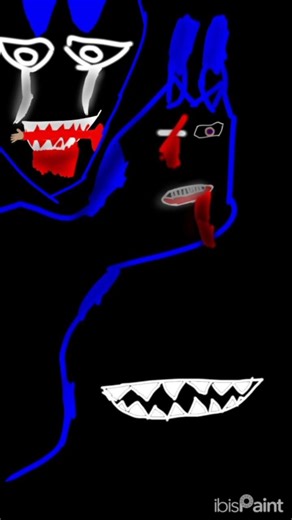 Scary monster drawings