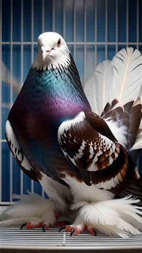 “🔥 top 10 🏆winner 👑King Size Fantail | Beautiful Display Bird 🕊️| Rare Breed”American | Heavy Body