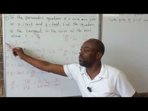 Applications of parametric equations (Maths N6)