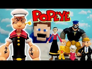 Popeye the Sailor Man - Boss Fight Studio Series 1 Figures