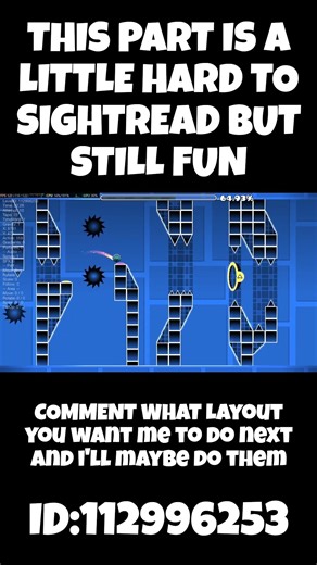 Reviewing Gd Layouts #11 #geometrydash #gdlayout #gd #gaming #games