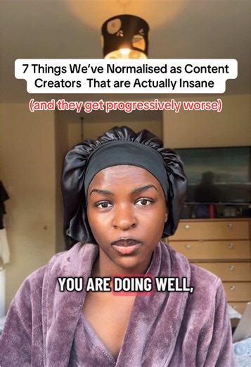7 things we’ve normalised as content creators that are actually insane. Exceptional outcomes should not become the standard you use to judge your own journey