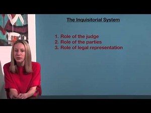 VCE Legal Studies - The Inquisitorial System