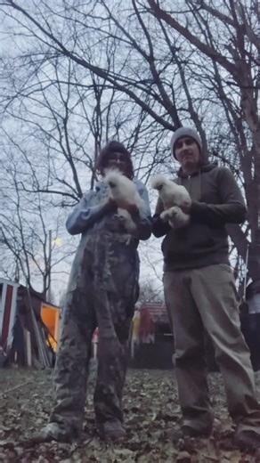 Jennifer on Instagram: "Working in the chicken yard. Thrifted camo overalls."